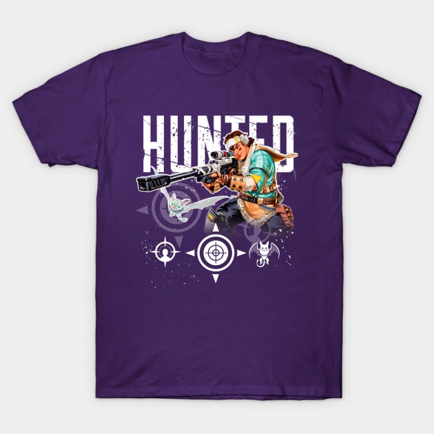 Apex Legends Vantage Hunted - Awesome gift idea for gamers T-Shirt by LucioDarkTees